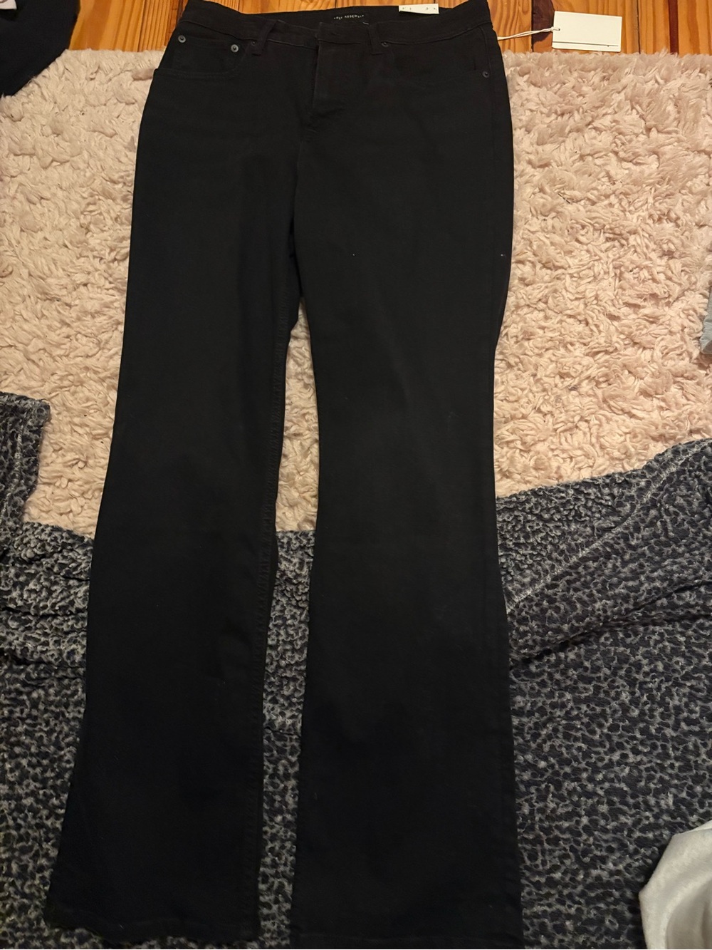Black Women's Bootcut Jeans - Brand Unspecified